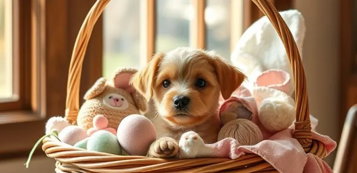 DIY-paasmand voor puppy's: 10 Creatief