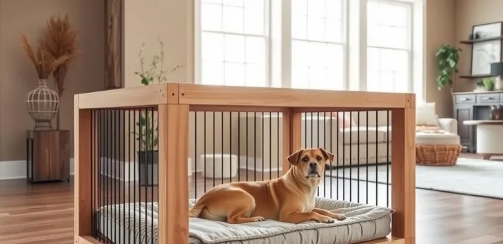 So bauen Sie eine individuelle Hundebox, die zu Ihrem Zuhause passt