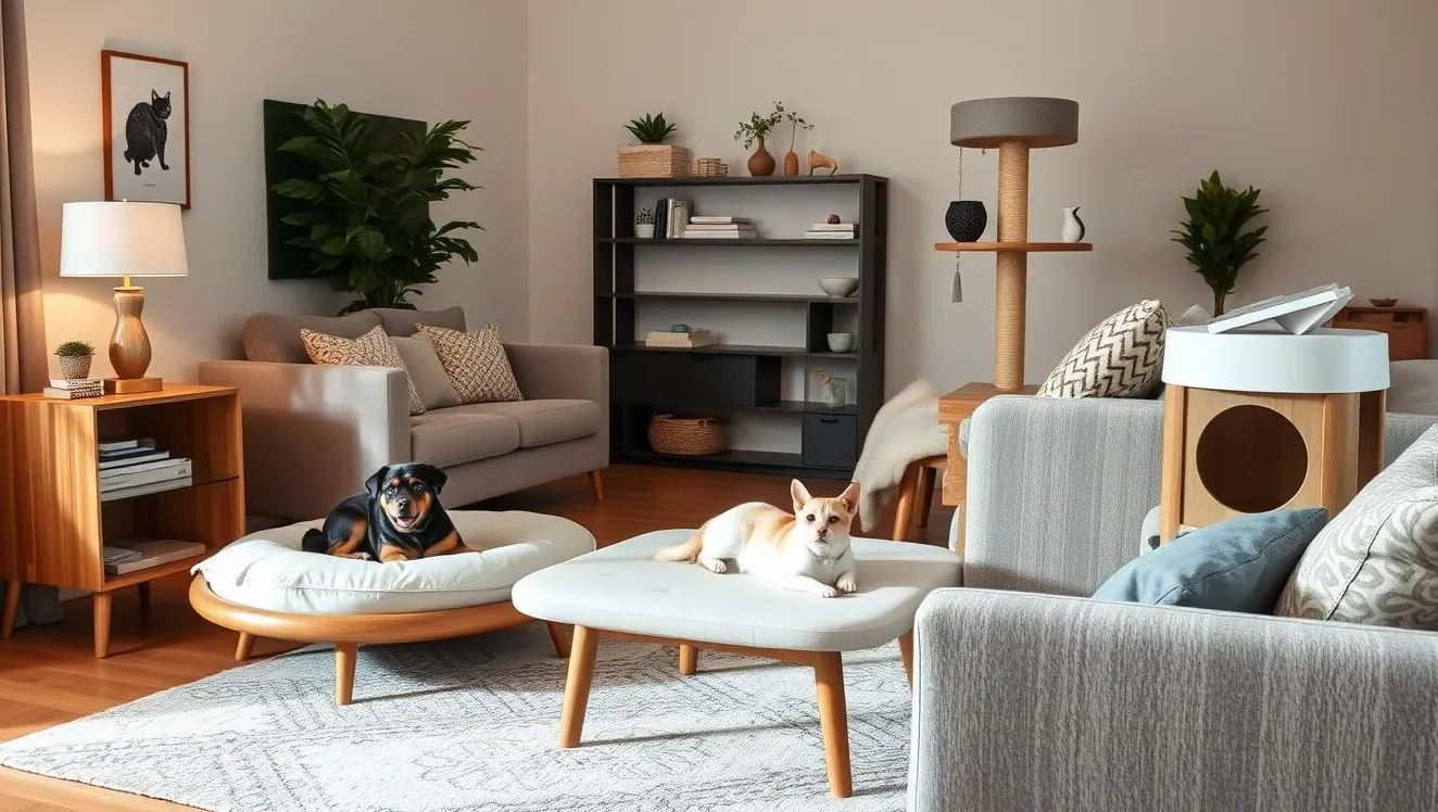zalety domowych mebli dla zwierząt