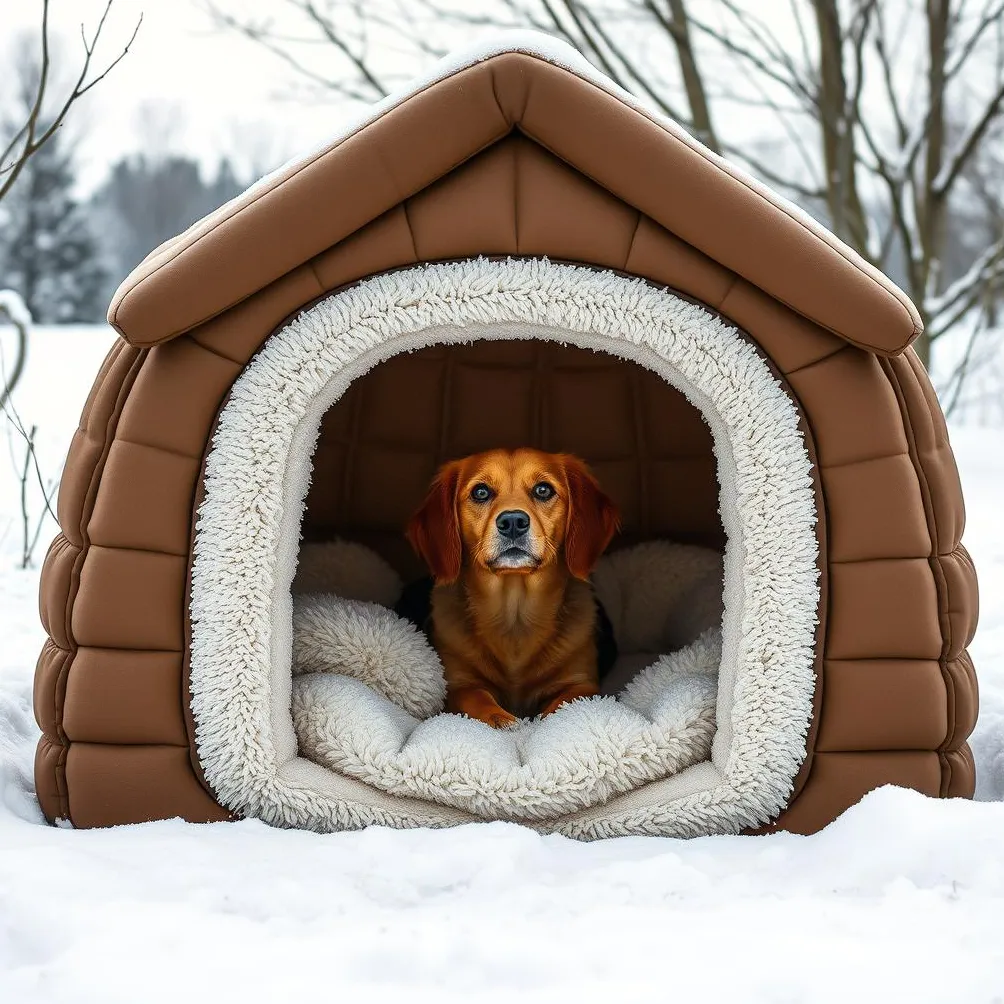apšiltintų šunų namelių privalumai