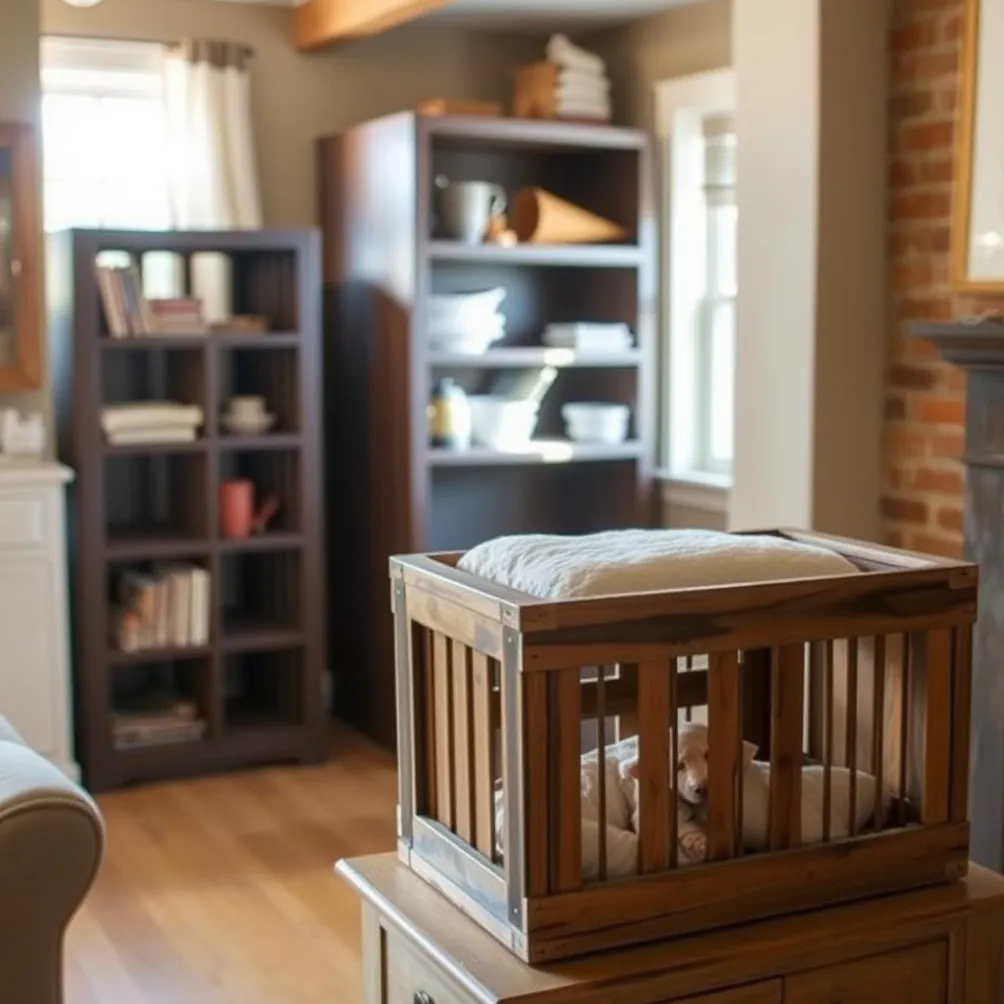 niedrogie pomysły na klatki dla psów