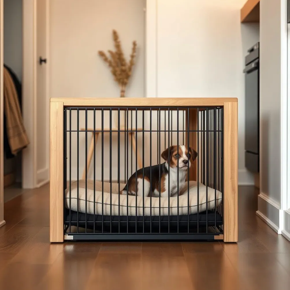 mała kosmiczna klatka dla psa