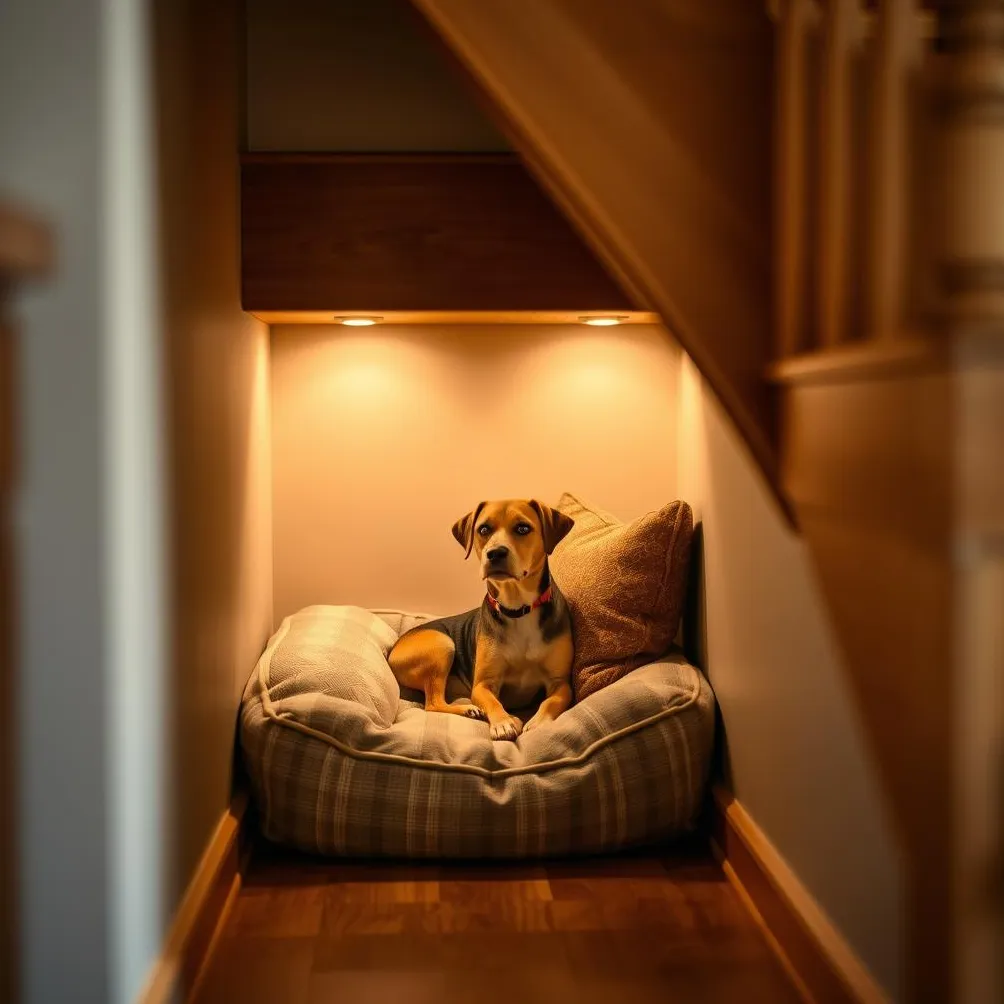 unter Treppen Hundeecken