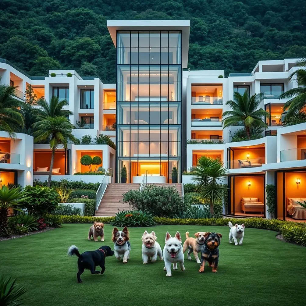 אתר נופש יוקרתי לכלבים