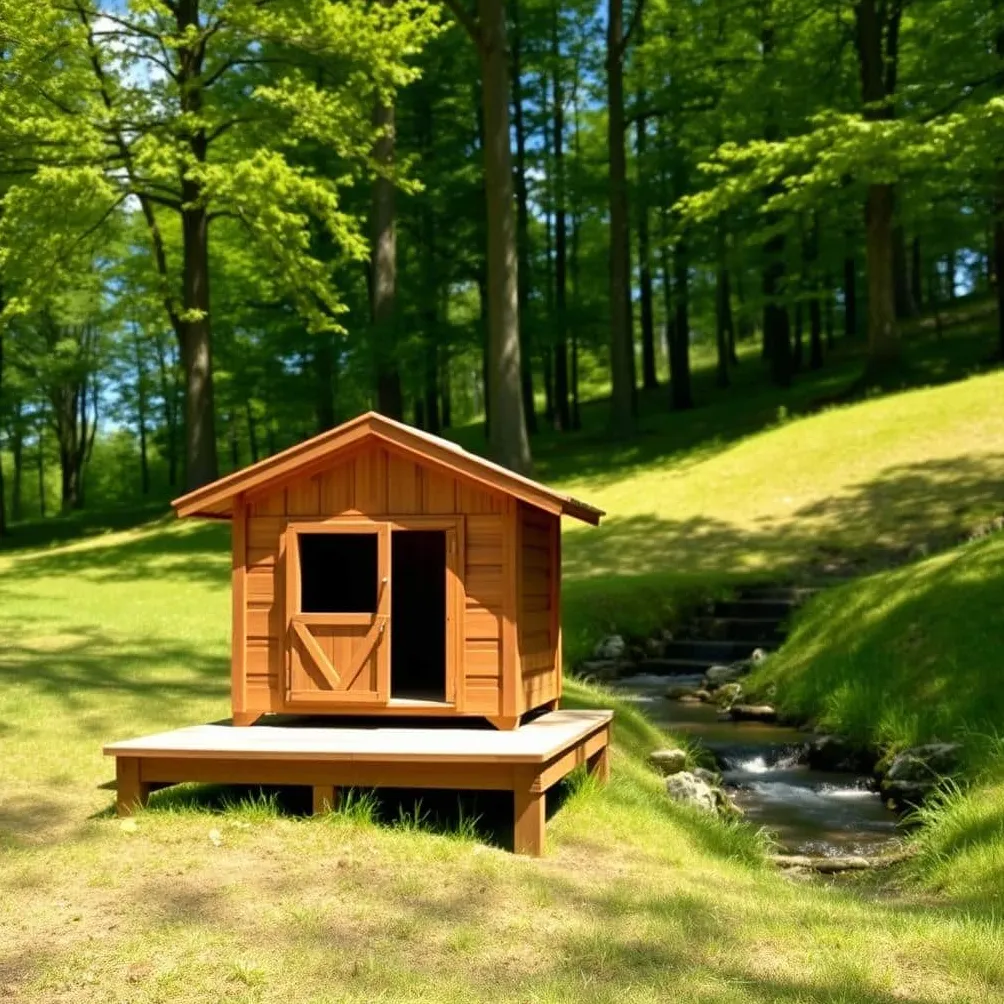 najlepšie miesto pre búdu pre psa