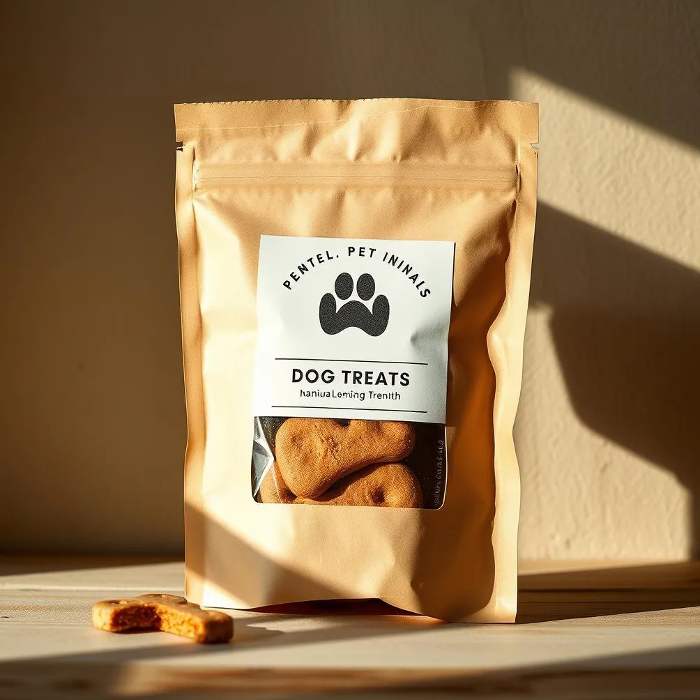 犬のおやつの包装