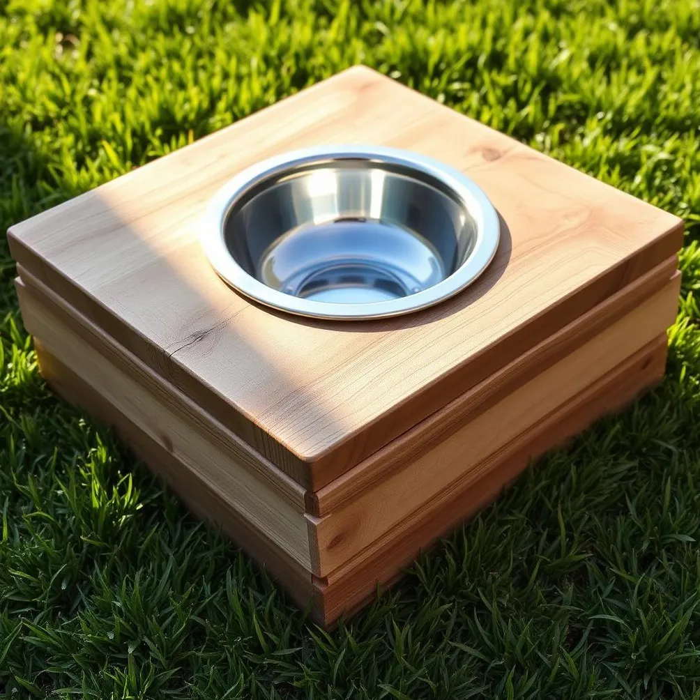 Bază DIY pentru stația de apă pentru câini