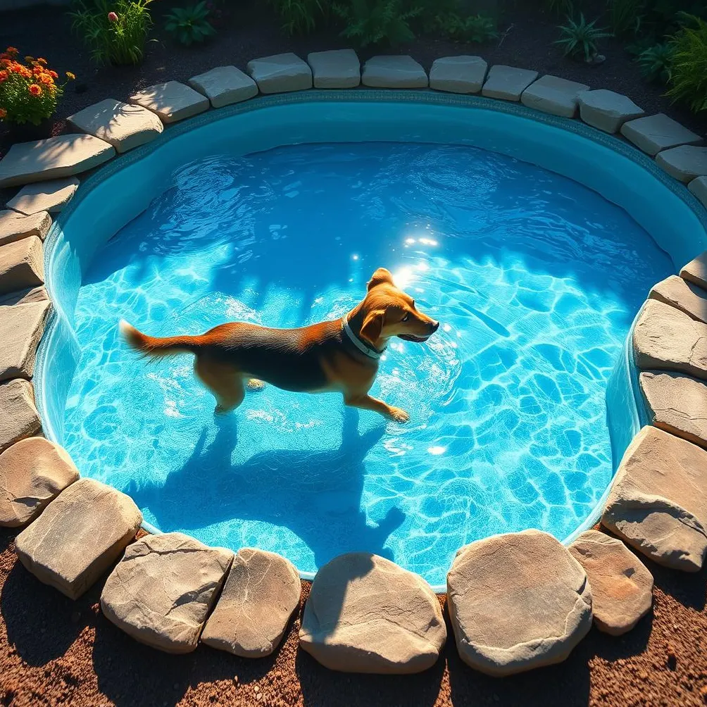 konstruktion af hundebassin