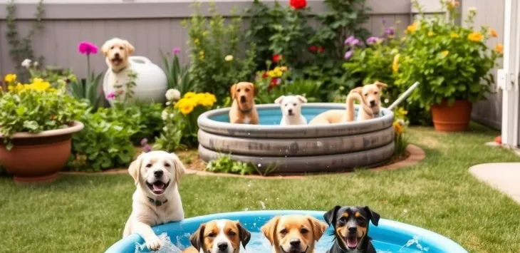 DIY Dog Pool Ideer: Overkommelige og yndige Backyard Splash Zoner