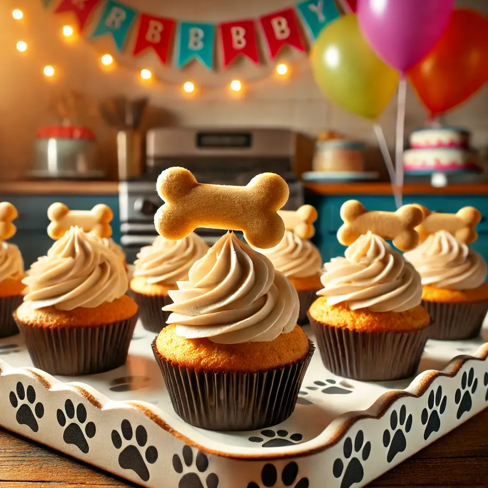 Przyjazne dla psów szczenięta z masłem orzechowym