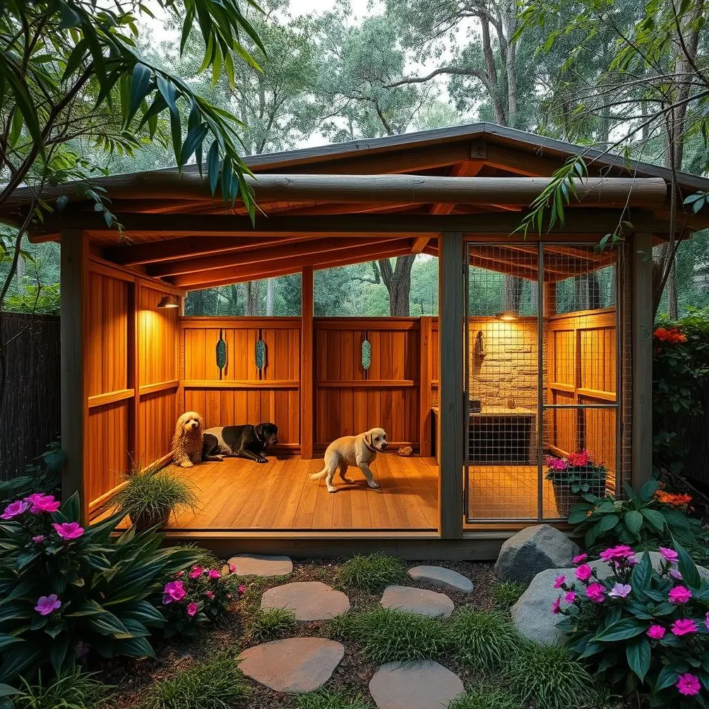 zrównoważone budy dla psów