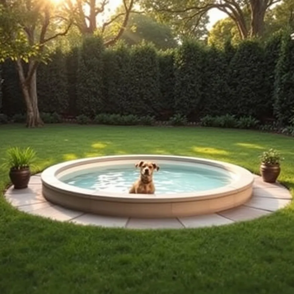 DIY hunde swimmingpool