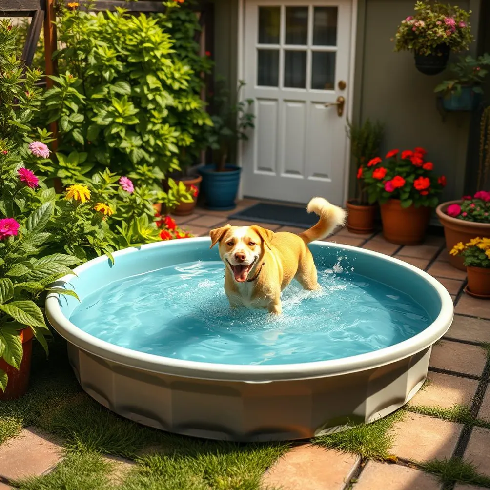 hjemmelavet hundepool