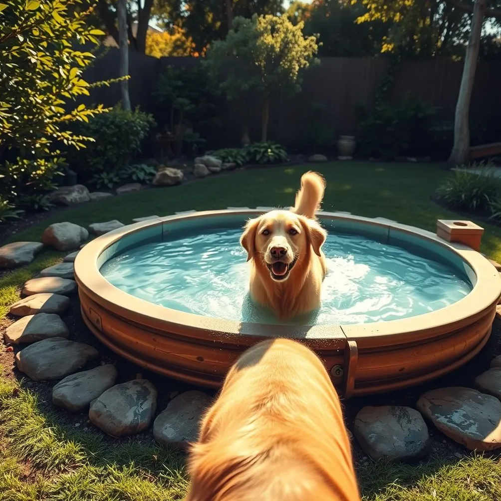 vedligeholdelse af hundebassin