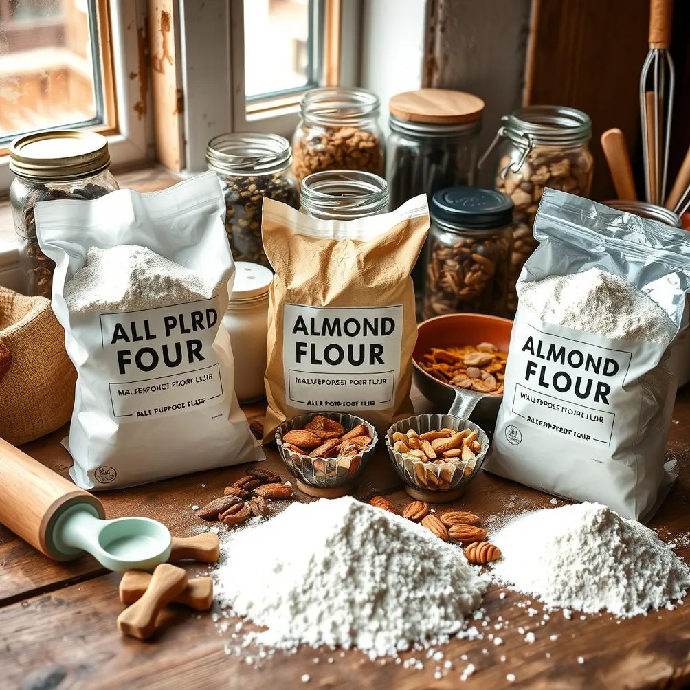 Experimentování s moukami a příchutěmi