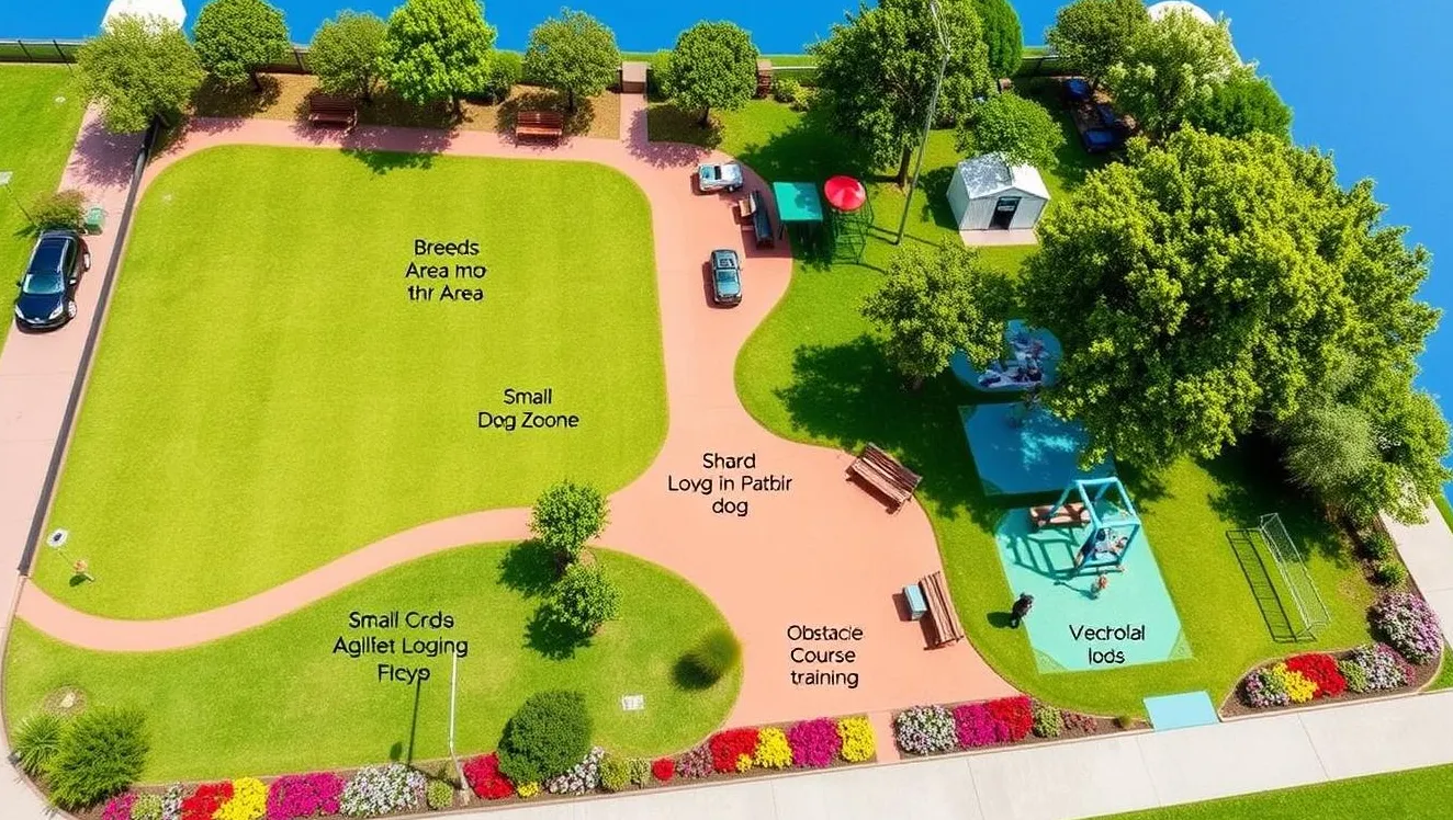 strefy parków dla psów