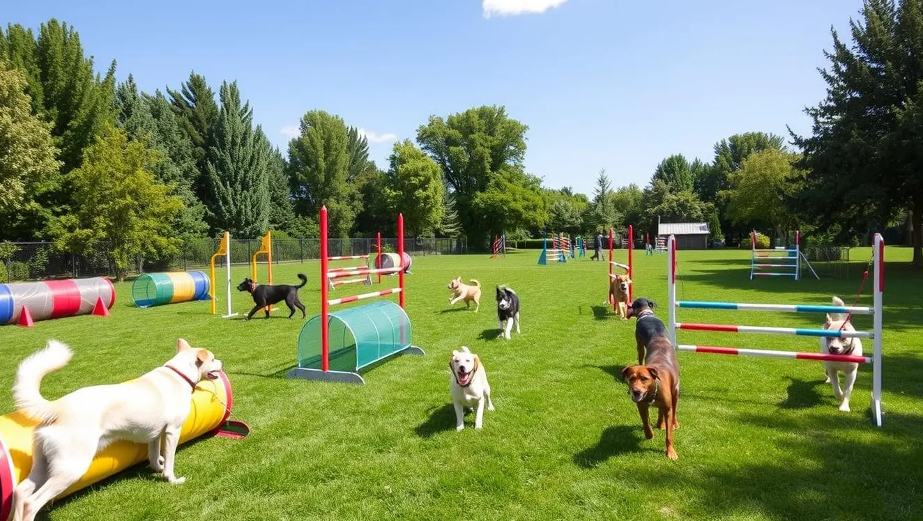 konfiguracje agility dla psów