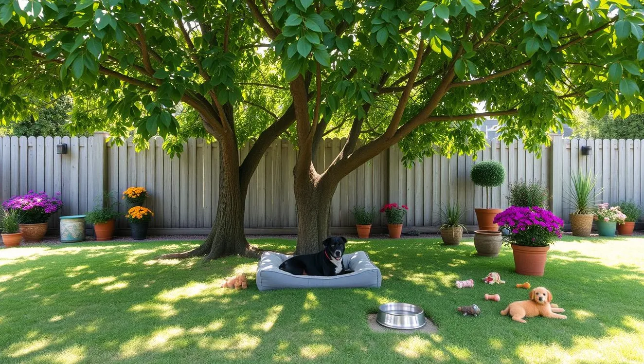 tamsesnės vietos šunims