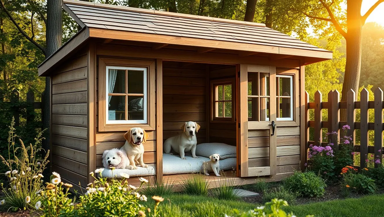 hodowla psów w gospodarstwie