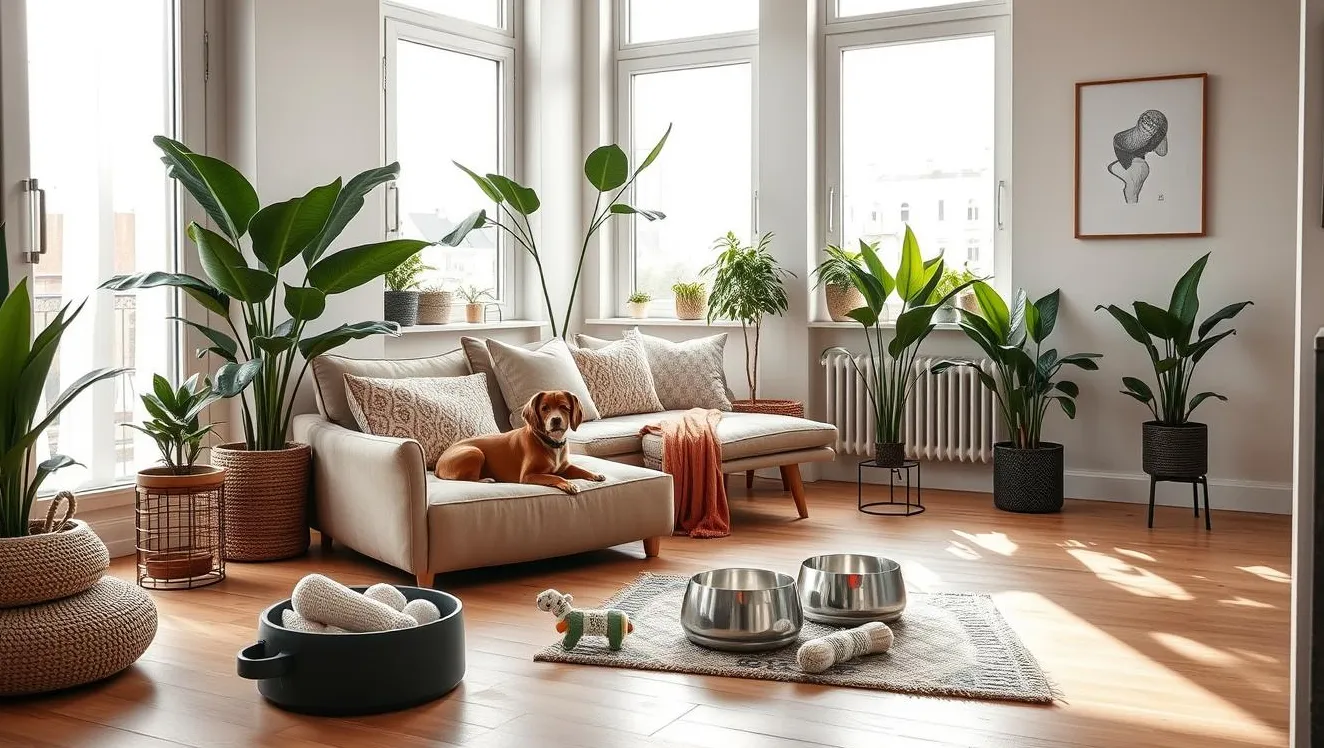 wystrój domu przyjazny psom