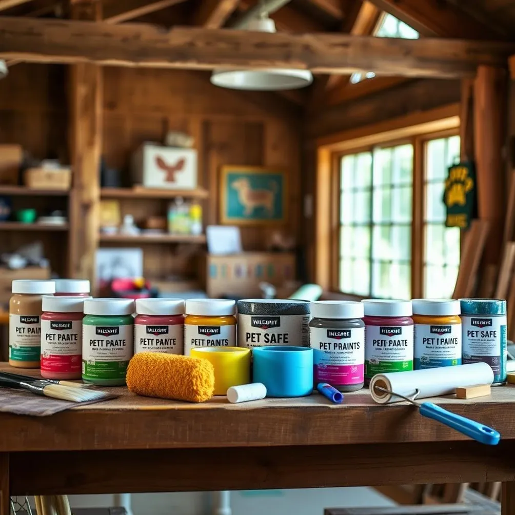 naminiams gyvūnėliams tinkami dažai šunų nameliams