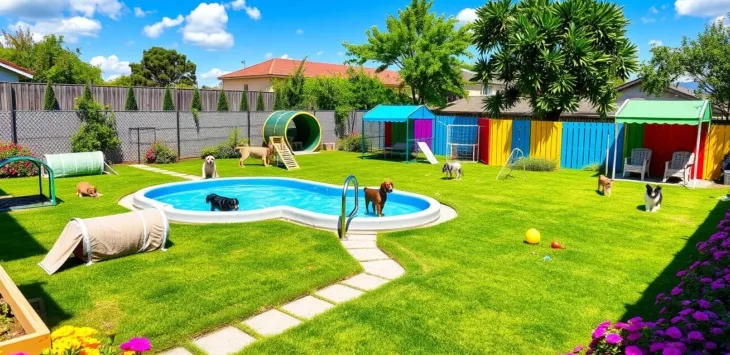 10 kreative lekesoner i bakgården for hunder