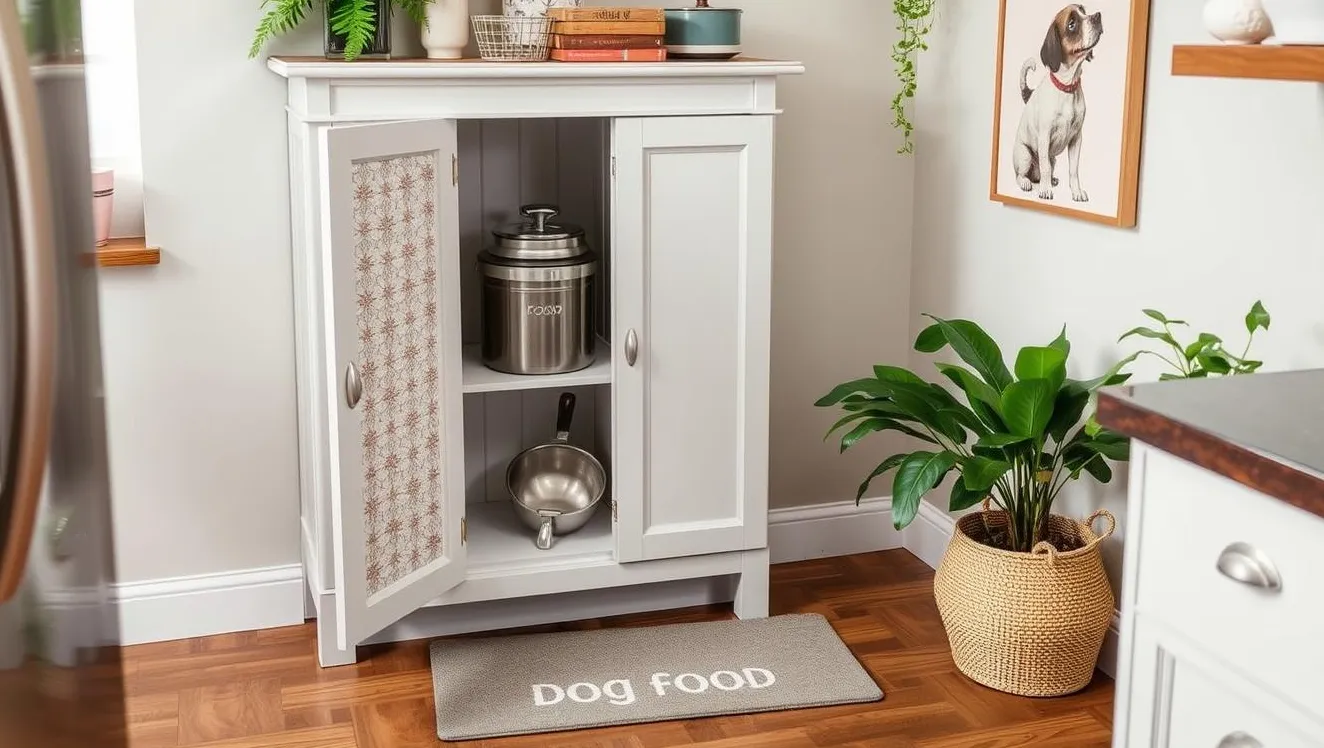 almacenamiento óptimo de comida para perros