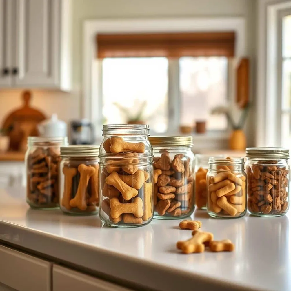 emmagatzemar llaminadures casolanes per a gossos