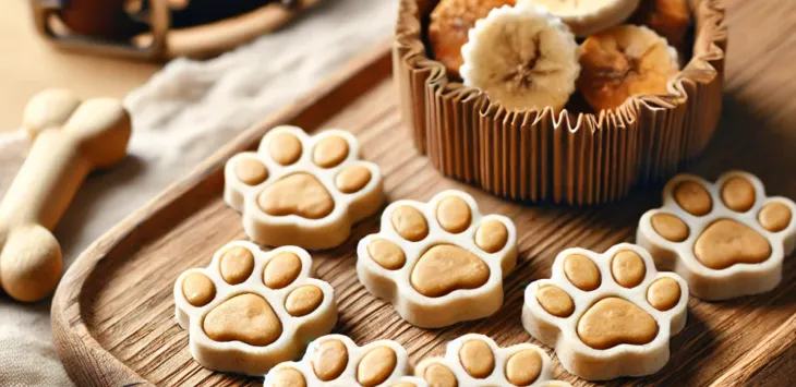 10 łatwych przepisów na mrożone przysmaki dla psów