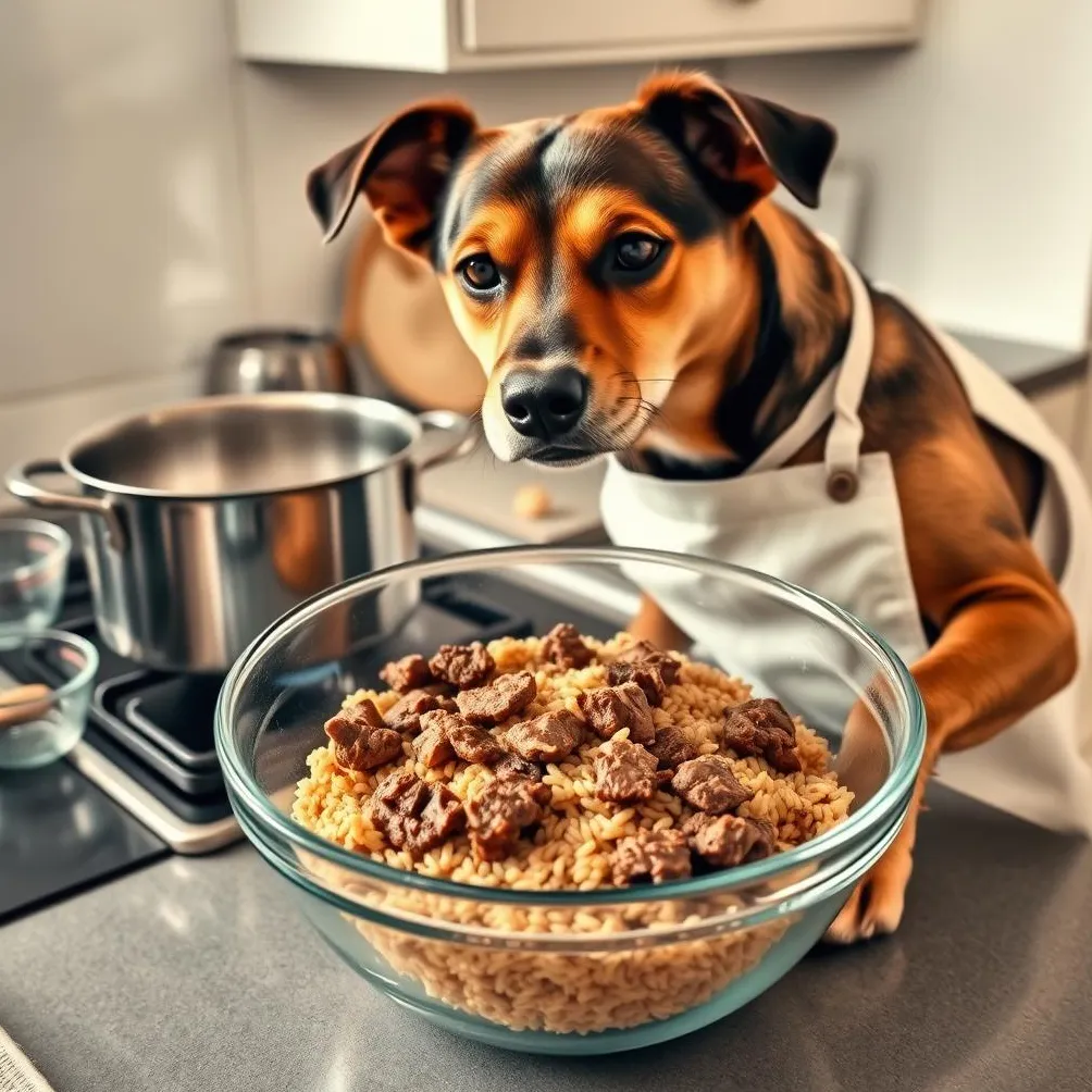 gătit mâncare pentru câini acasă