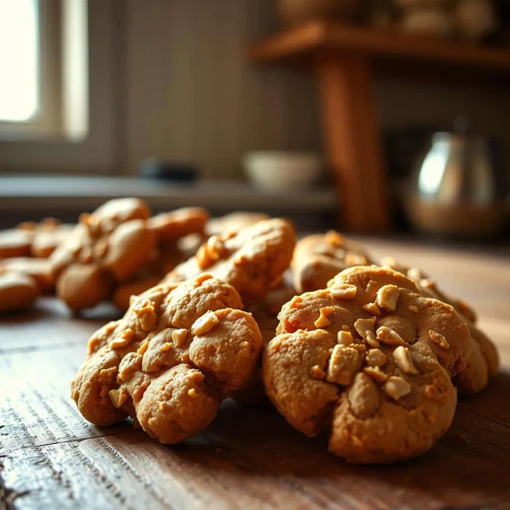 Kodused maapähklivõist valmistatud koeramaiused