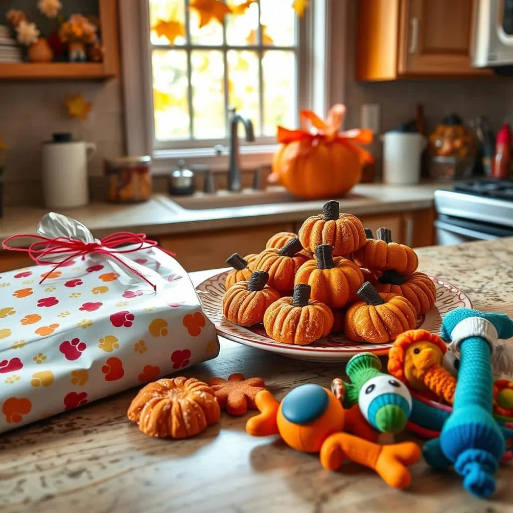 kreatywne prezenty dla zwierząt' title='Przysmaki z dyni dla psów: proste przepisy na ciasteczka