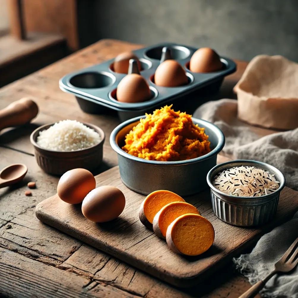 3 koostisosaga koerakoogi retsept maguskartuli ja pruuni riisiga