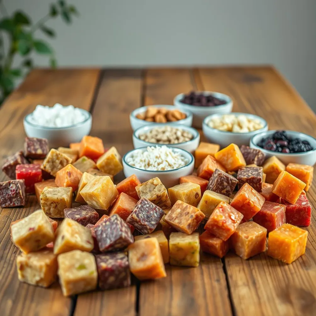 přizpůsobitelné pamlsky pro psy