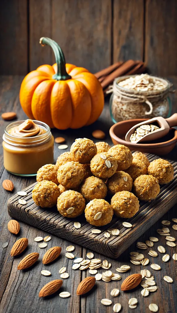 DIY kulki z dynią i owsem dla psów