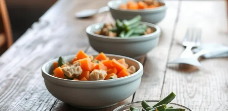 מזון גורים עשה זאת בעצמך: מתכונים עשירים בחומרים מזינים לגידול כלבים