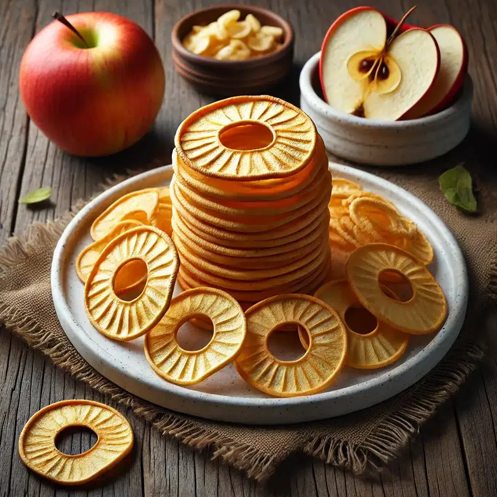 Anillos de manzana