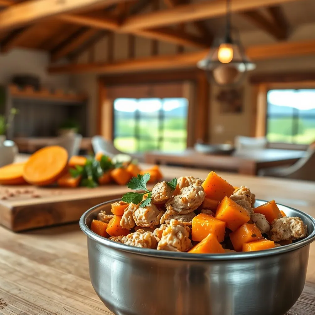 מתכון מזון לכלבים הודו