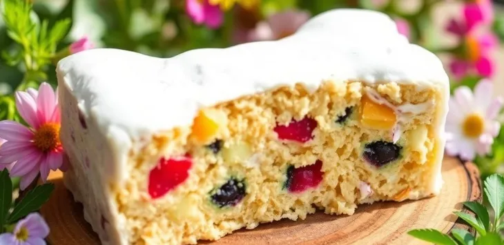 Przepis na mrożone ciasto dla psa – fajna letnia uczta!