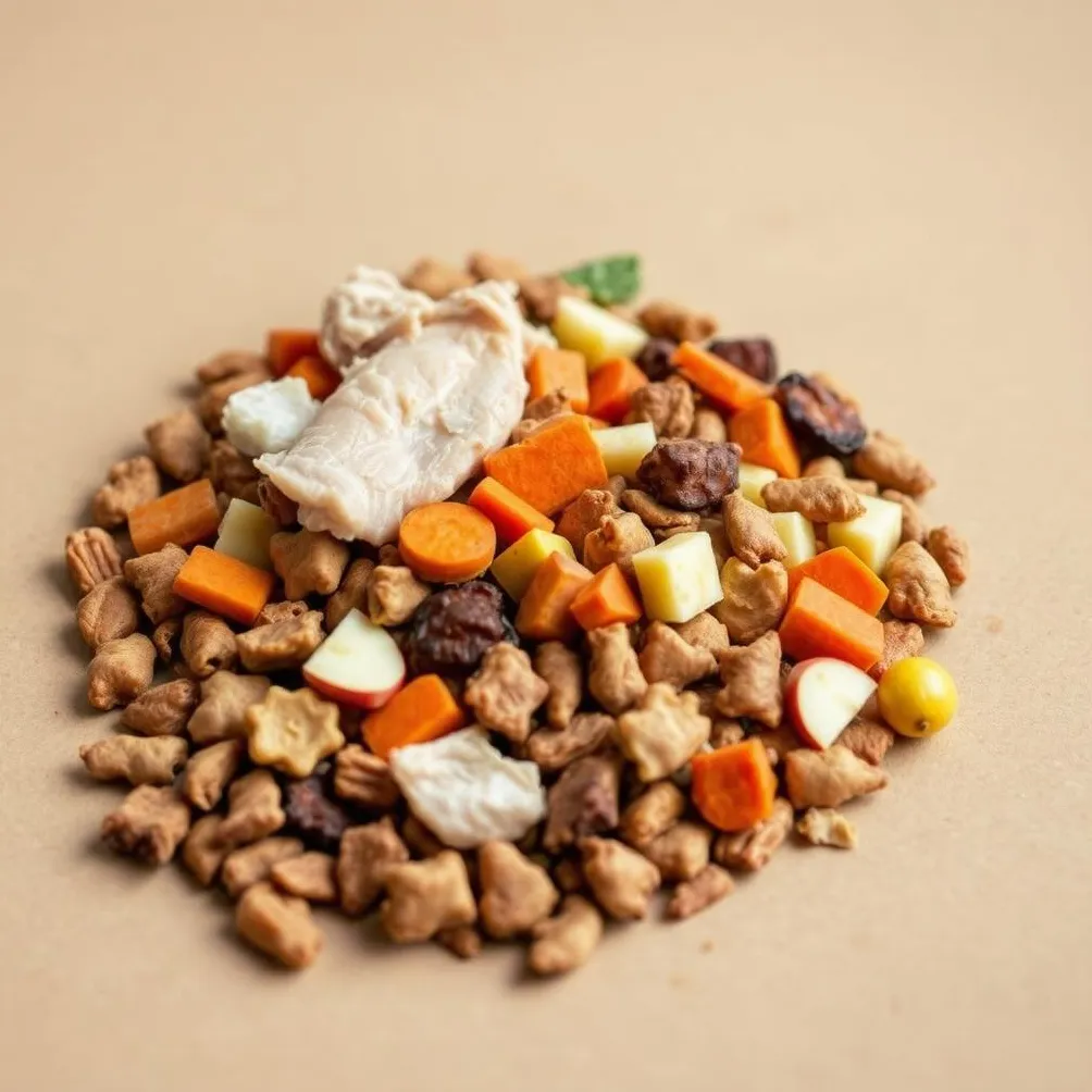 곡물이 함유되지 않은 개밥