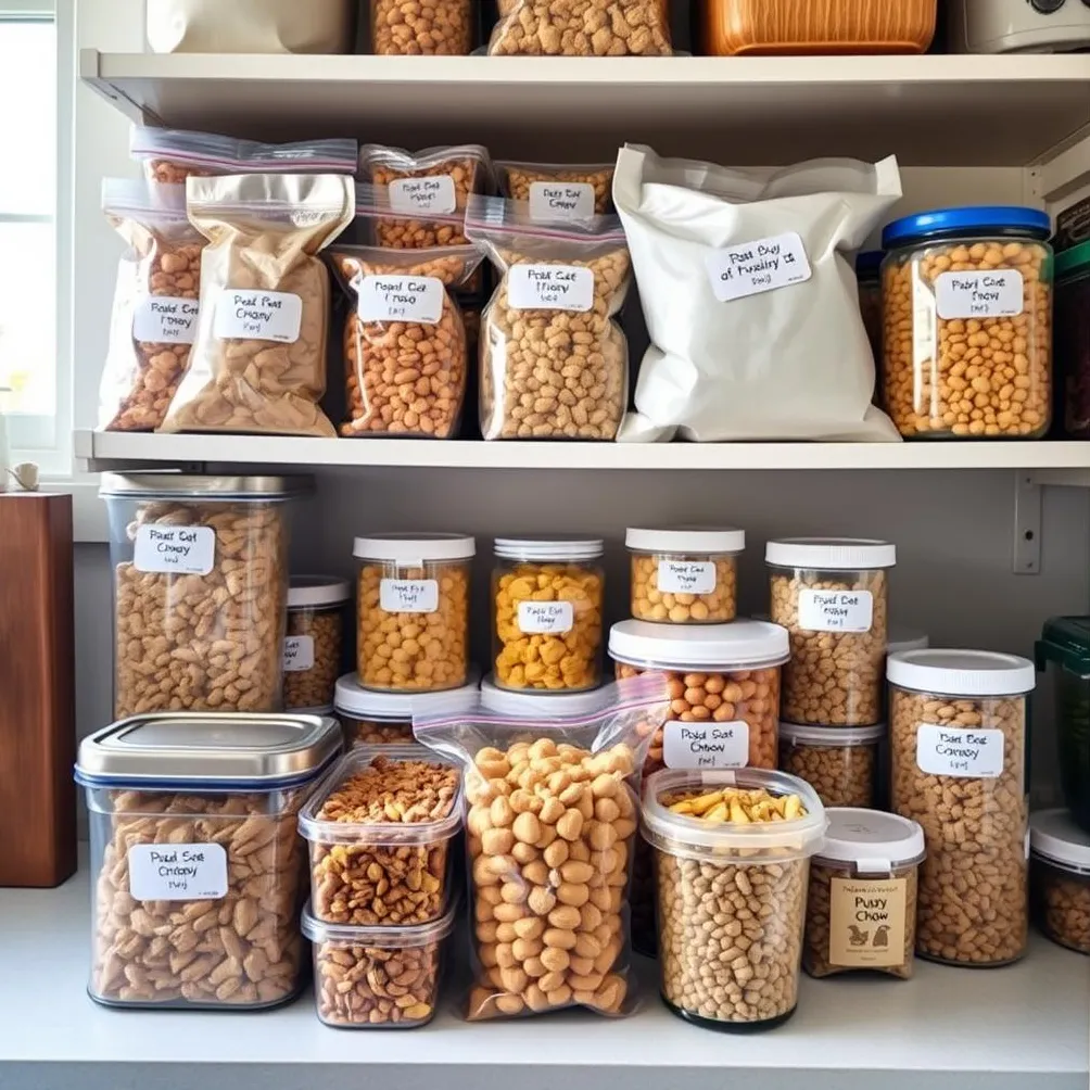 koiranruoan säilyttäminen