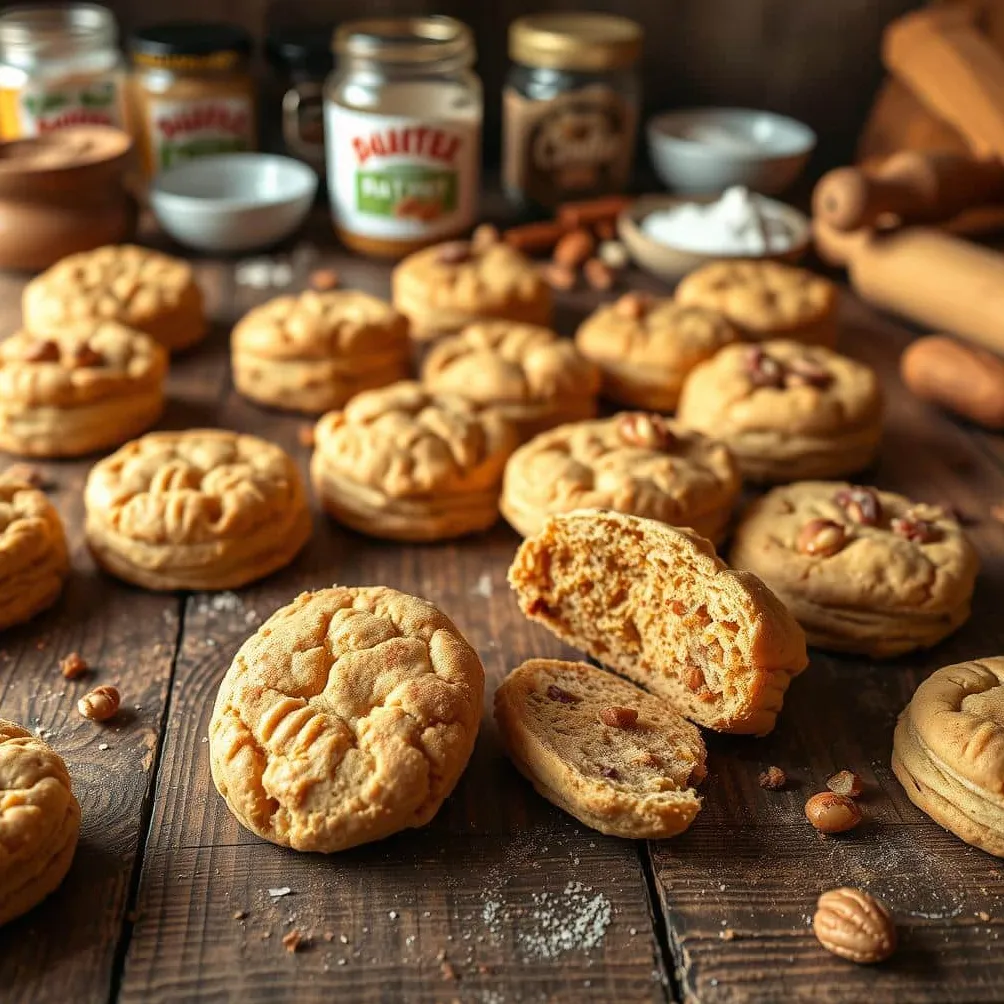 Mogyoróvajas keksz variációk és ötletek kis tételre