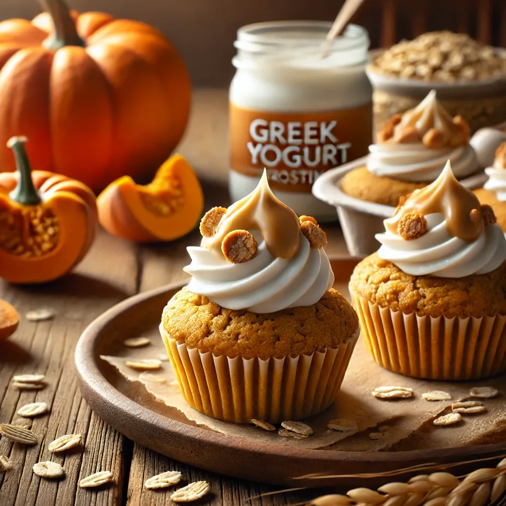 Dyniowe babeczki z masłem orzechowym