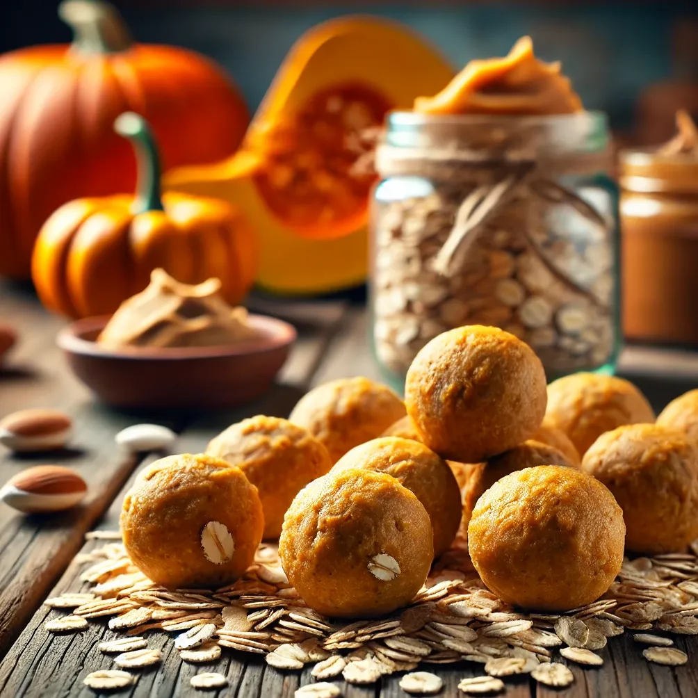 Przepisy na przysmaki dla psów z masłem orzechowym i płatkami owsianymi z dynią