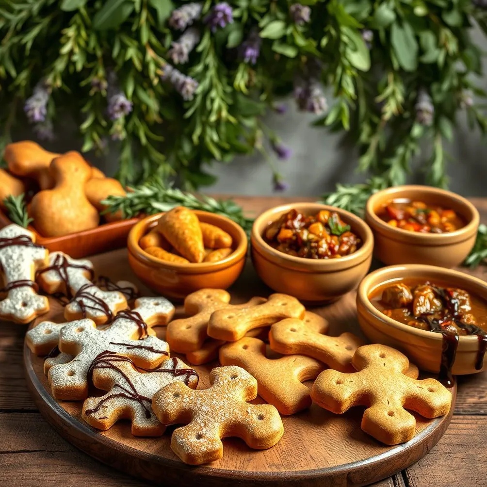 hidangan anjing gourmet