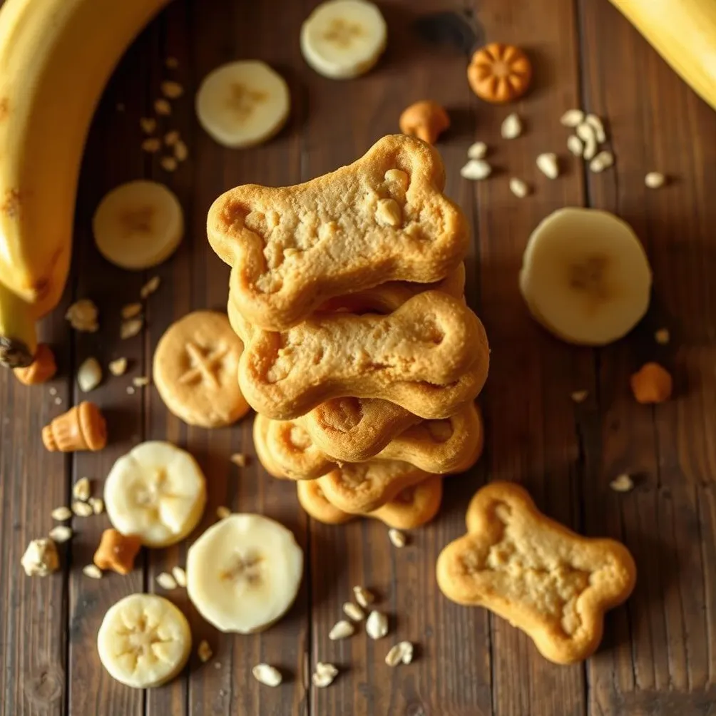Przepis na ciasteczka bananowe dla psa