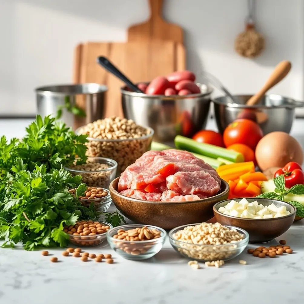 domowe składniki odżywcze dla psów