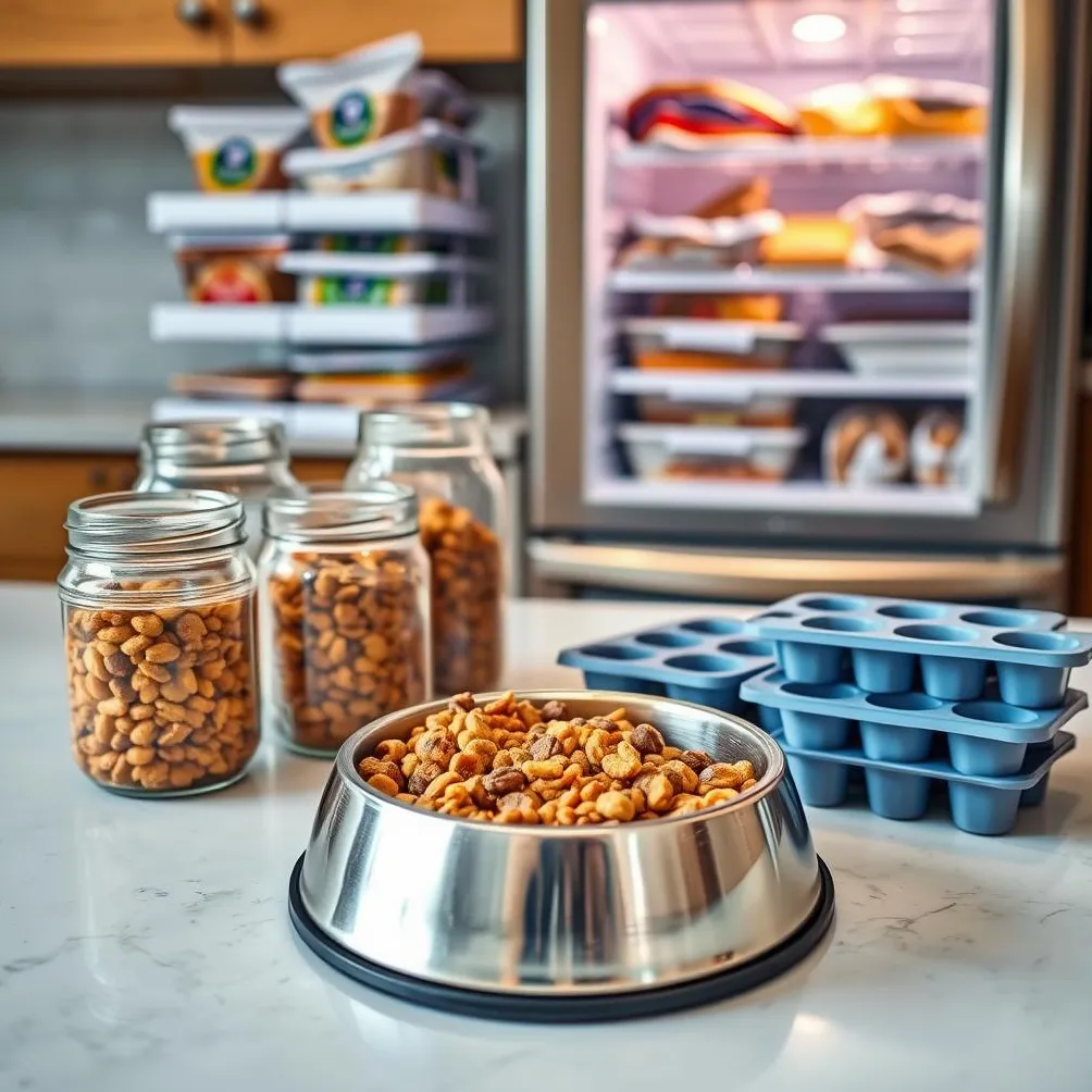 bezpieczne zamrażanie karmy dla psów