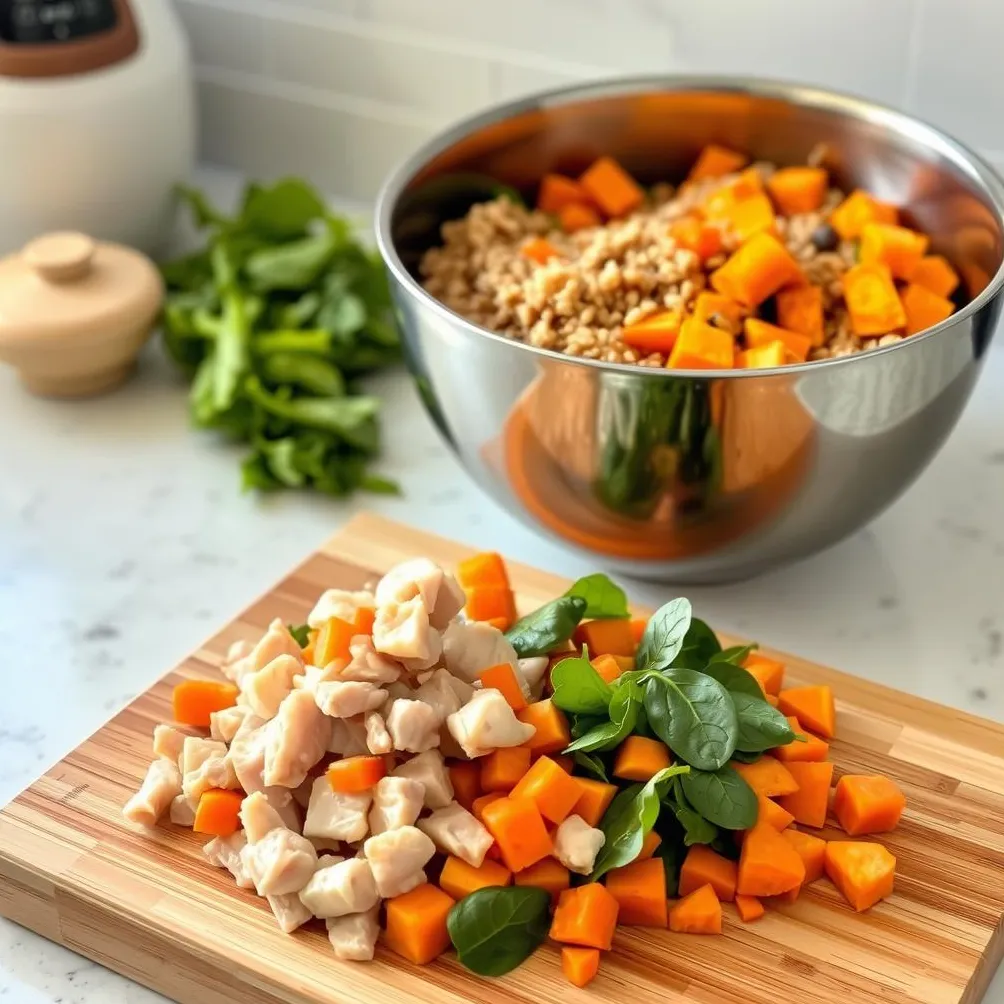 næringsrik tilberedning av hundemat