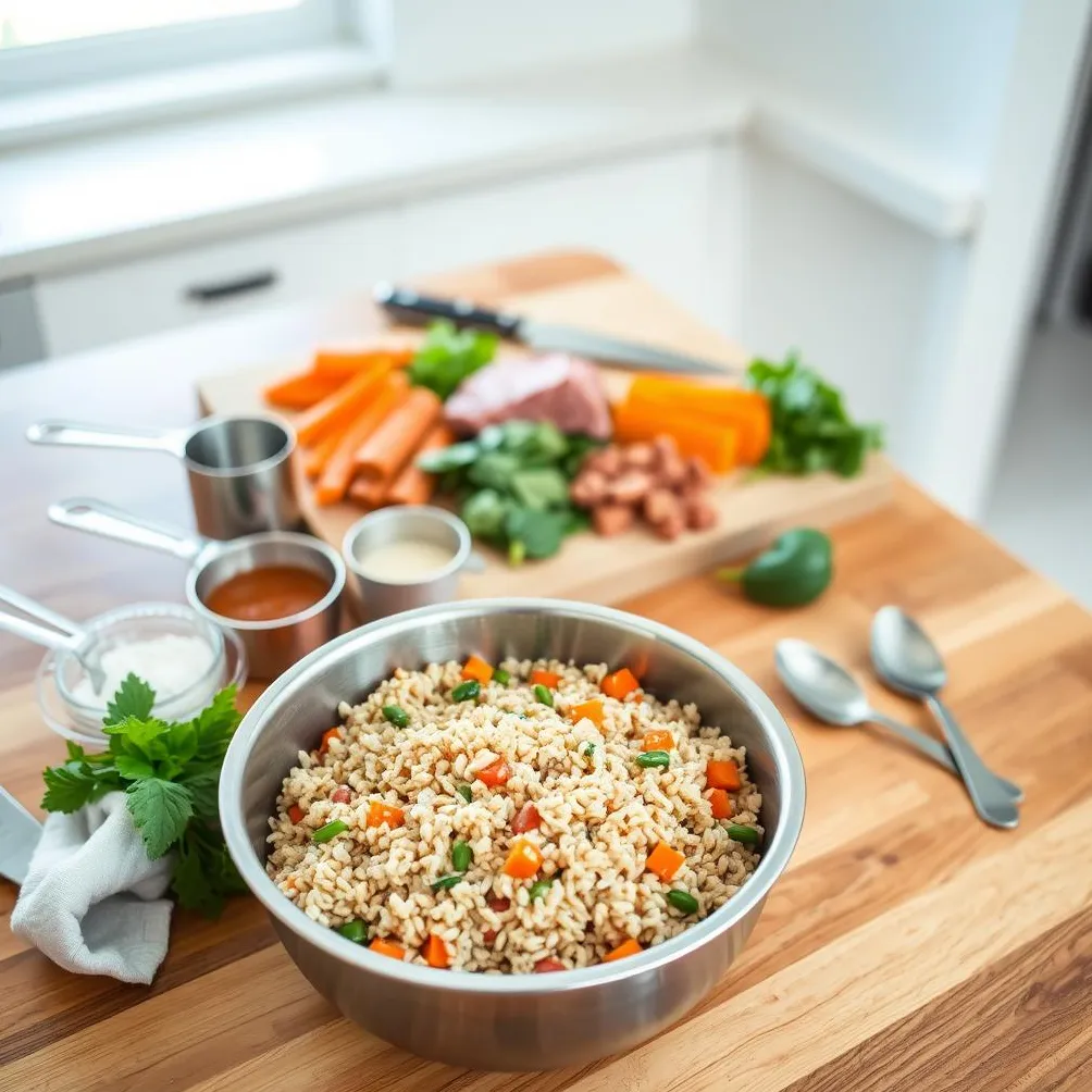 balansert tilberedning av hundemat